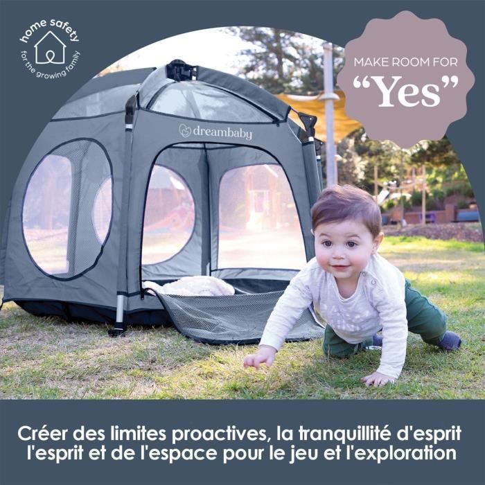 Adventure Parc Pop-Up - DREAMBABY - Fabric with carrying bag - Anti-UV covers (outdoor use) - Ø 1.3 m - H1 m