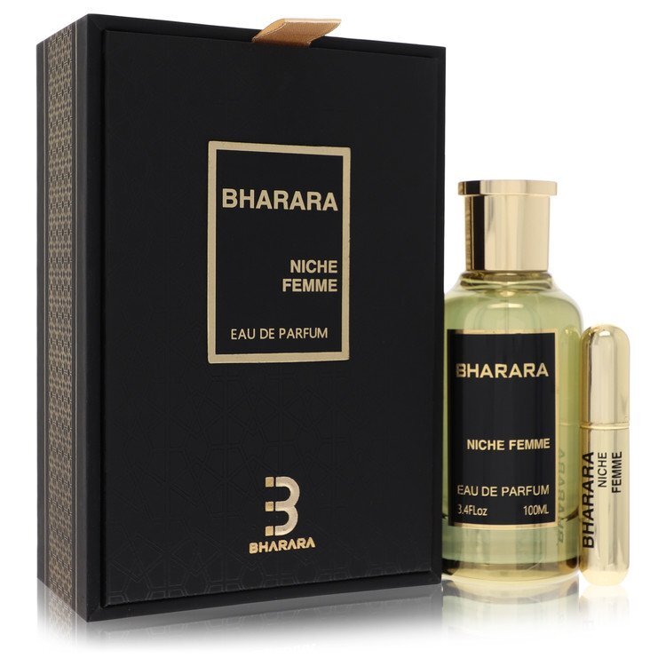 Bharara Niche Femme av Bharara Beauty Eau De Parfum Spray + Refillable Travel Spray 3.4 oz (Kvinnor)