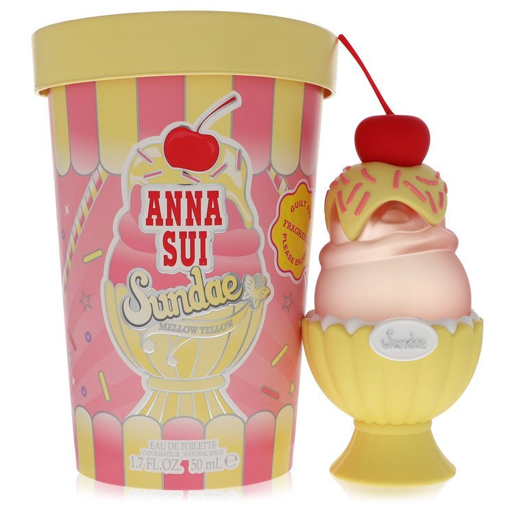 Anna Sui Sundae Mellow Yellow av Anna Sui Eau De Toilette Spray 1,7 oz (Kvinnor)