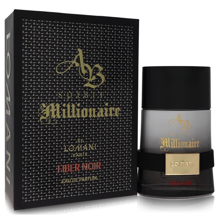 Ab Spirit Millionaire Fiber Noir av Lomani Eau De Parfum Spray 3,3 oz (Män)