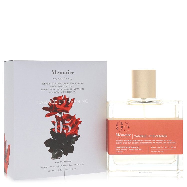 Memoire Archives Candle Lit Evening by Memoire Archives Eau De Parfum Spray (Unisex) 3.4 oz (Women)