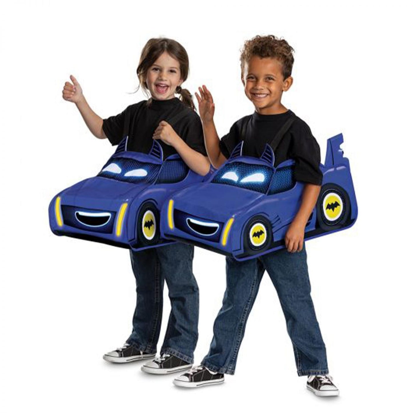 DC Batwheels Bam Ride-On Classic Child Costume | One Size Up to Sz 6