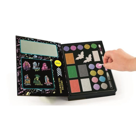 Monster High Makeup Set - Clementoni - Palette containing powders, shadows, pencils