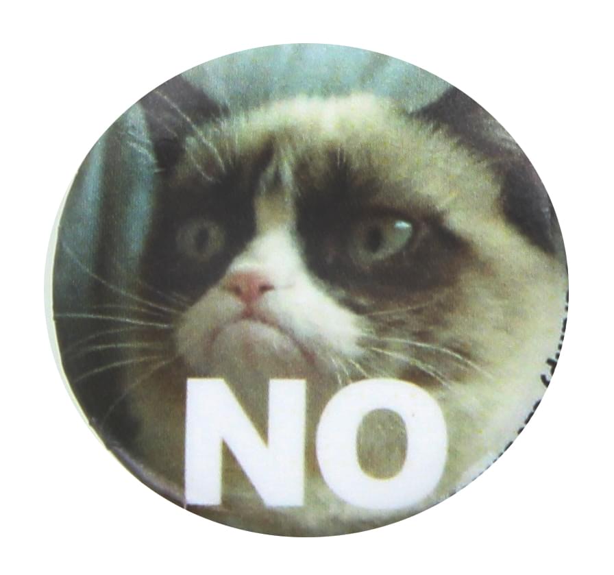Grumpy Cat No Button