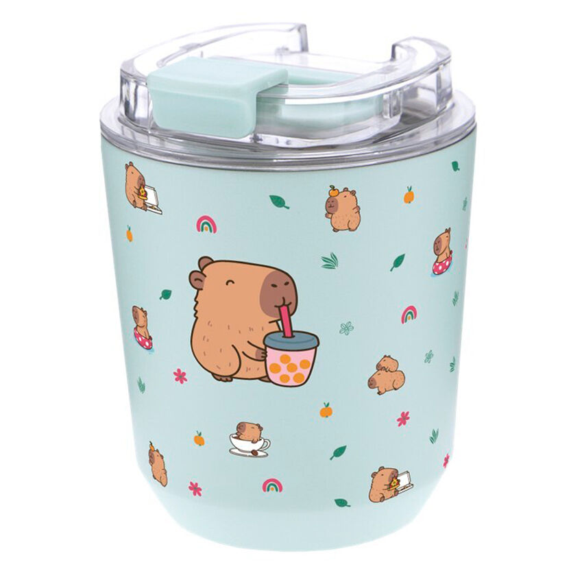 Capibara Bubble Tea Thermos flask coffee 280ml