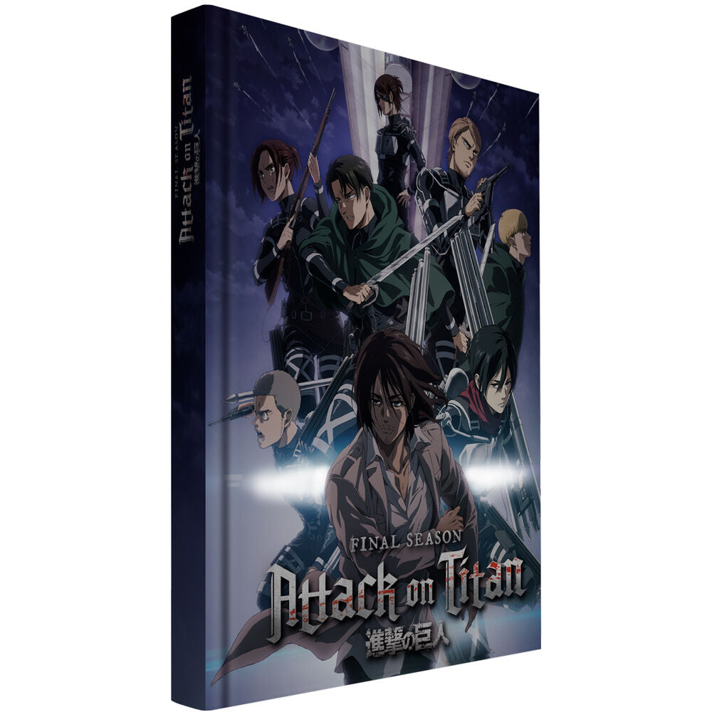 Attack on Titans Notebook with light
