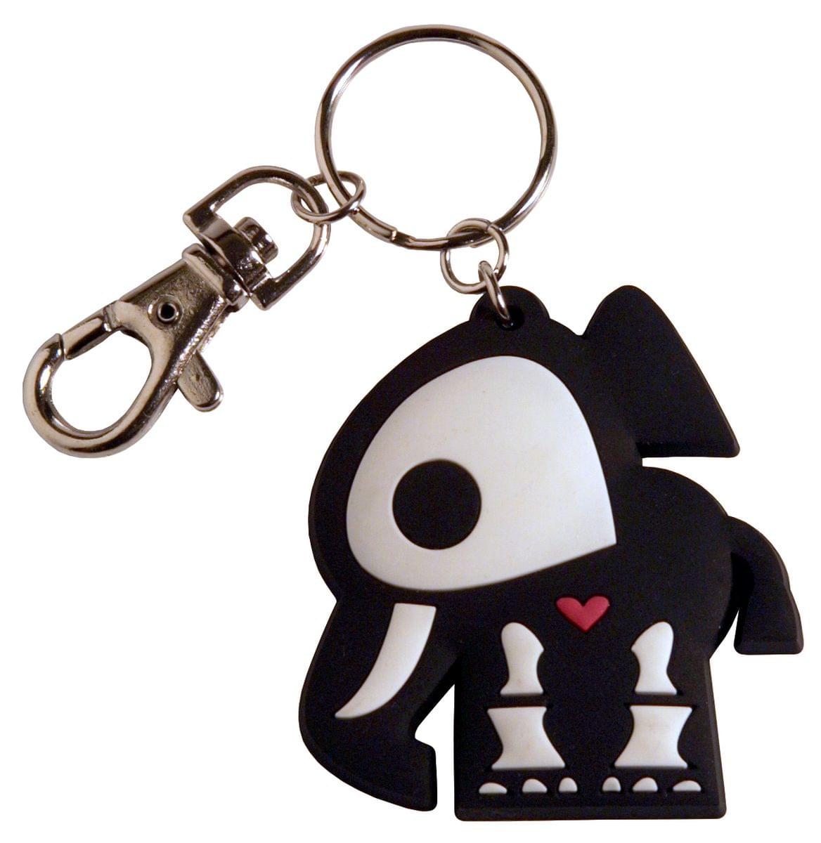 Skelanimals Vinyl Keychain Elle Elephant