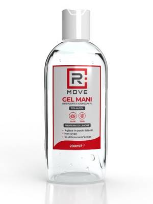 RMove Gel Igienizzante Mani Alcool 70% con Flip Top 200ml