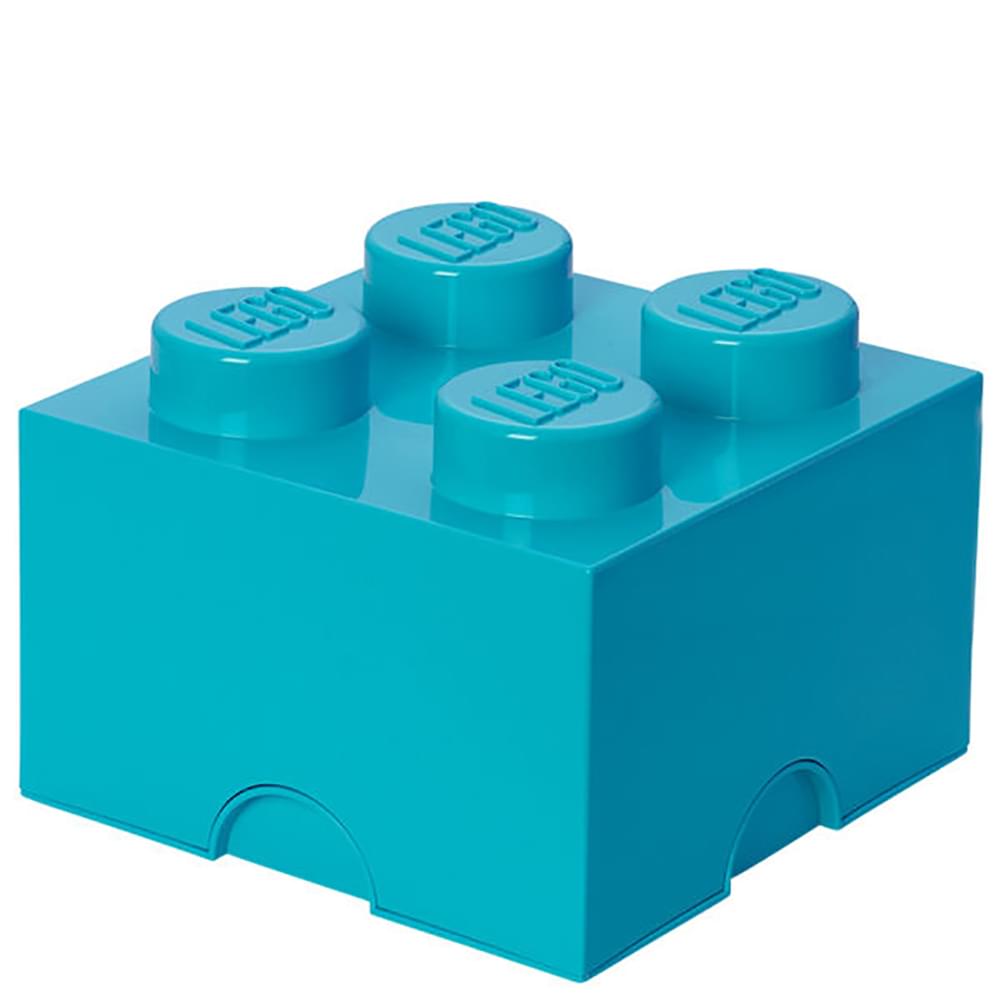 LEGO Storage Brick 4, Medium Azur
