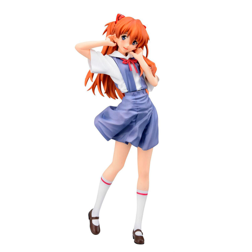 Rebuild of Evangelion Asuka Uniform figure 21cm