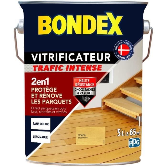 Heavy traffic varnish - BONDEX - Chene cire satin - 5 L