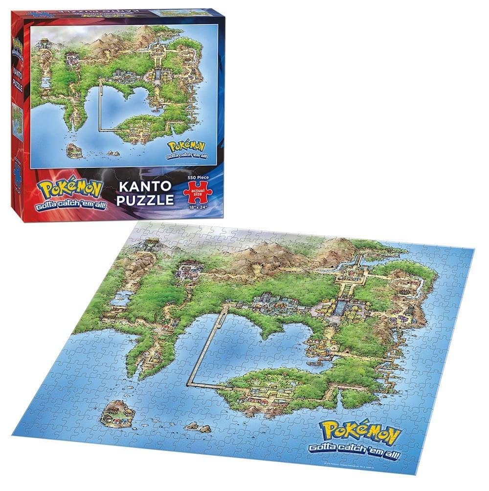 Pokemon Kanto 550-Piece Puzzle