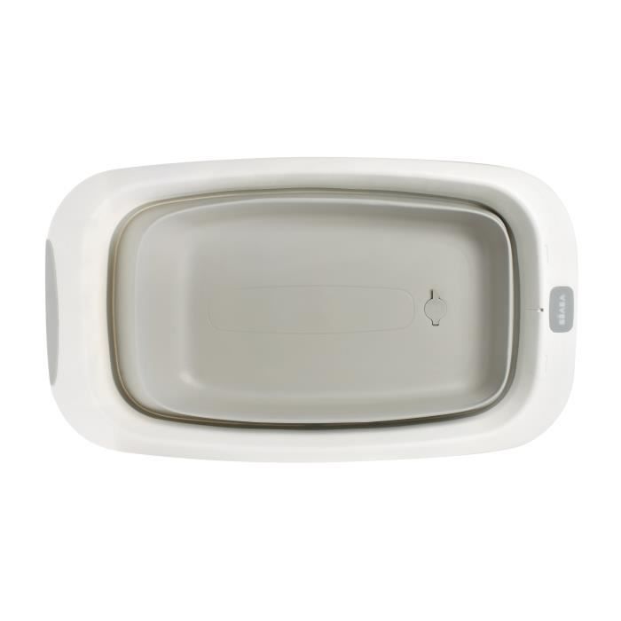 BEABA, Foldable bathtub - 920403 - Eazy Pop Camélé'O bathtub - Velvet gray