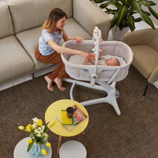 CHICCO Transat Baby Hug 4 in 1 glacial