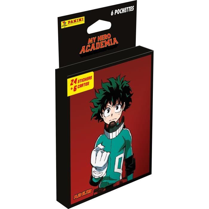 Blister 6 pockets - PANINI - My Hero Academia - Stickers and cards