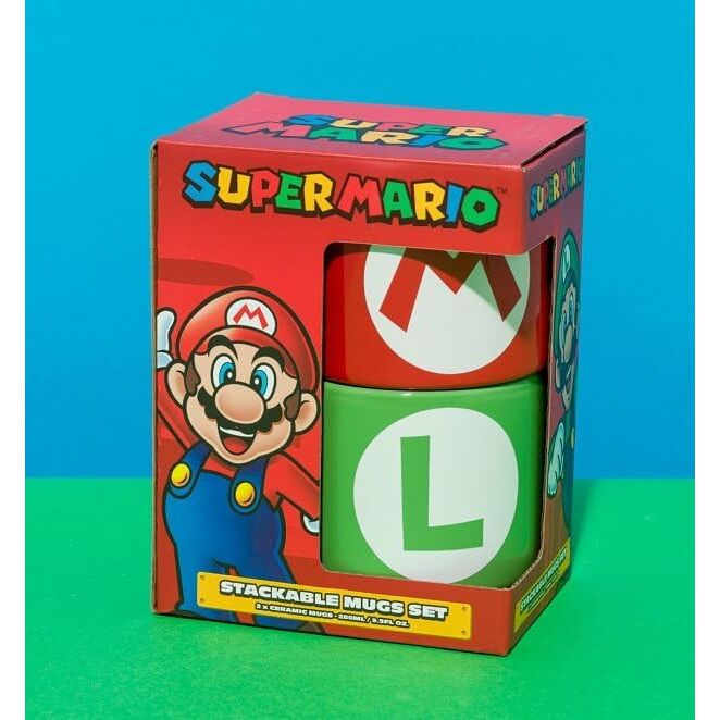 Super Mario Bros Set of 2 mugs