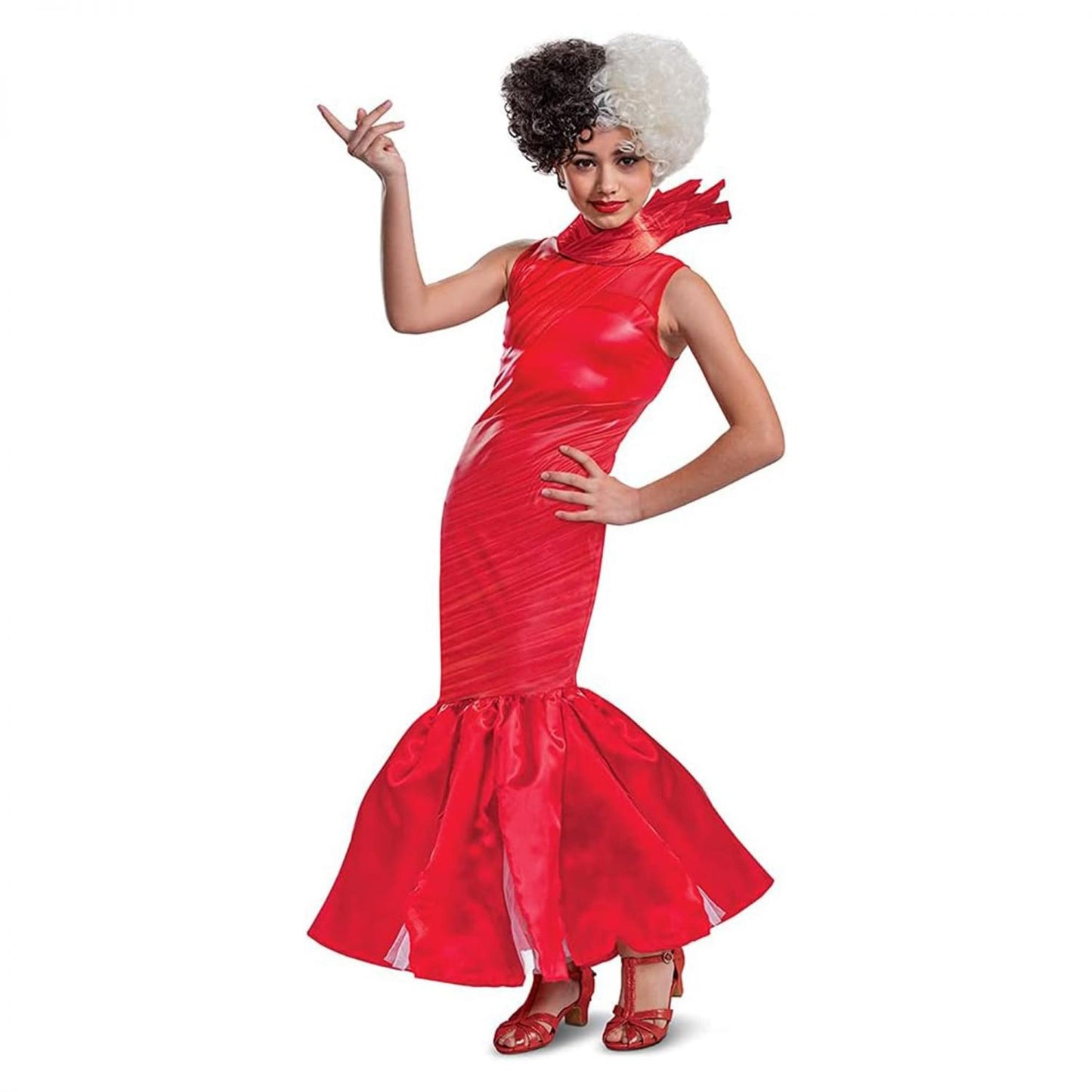 Disney Cruella Tween Red Costume Dress | L (10-12)