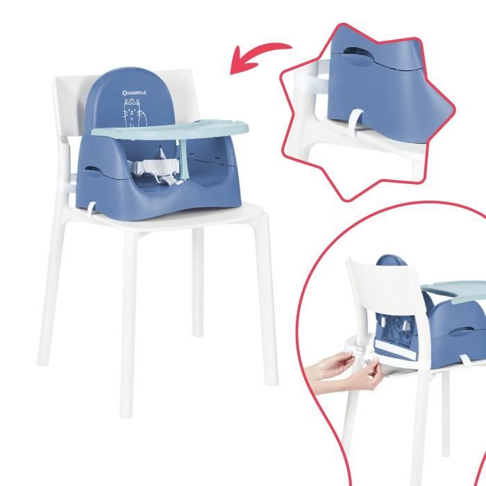 Badabulle Cat Chair Remise - Compact folding - Universal - From 6 to 36 months