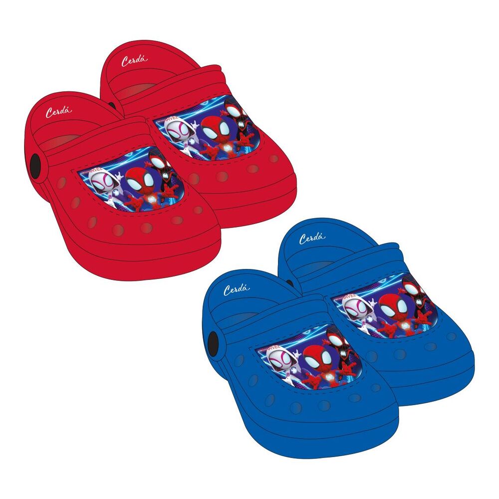 Marvel Spidey assorted clogs