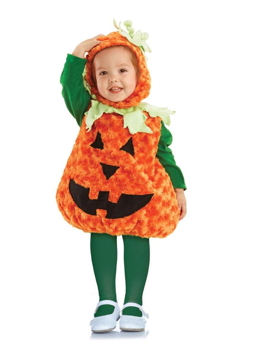 Belly Babies Pumpkin Costume Child Toddler X-Large 4-6