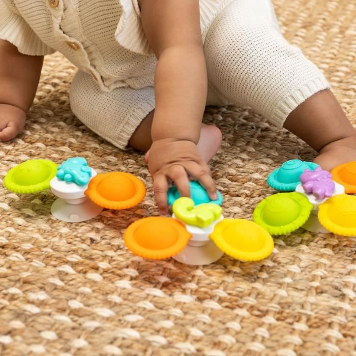 Set of 3 spinners - INFANTINO - 305289 - Silicone