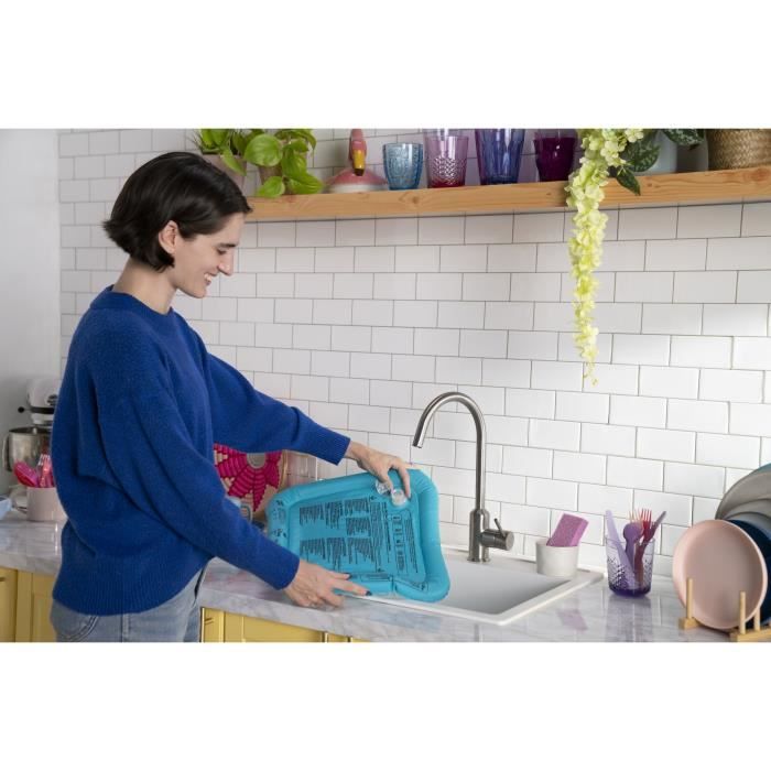 DISNEY BABY - STITCH - Water mat for babies, sensory and educational game, inflatable, easy to clean, foldable, from birth