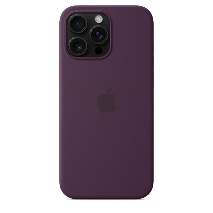 APPLE iPhone 16 Pro Max - Silicone Case with MagSafe - Plum