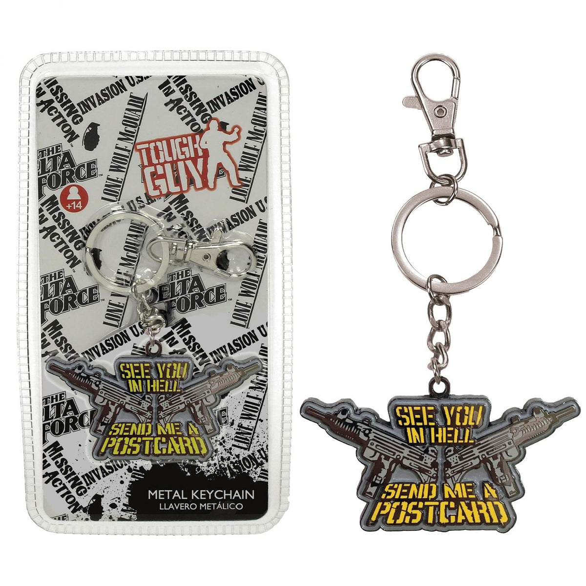 Invasion USA Chuck Norris Keychain | Case Of 12