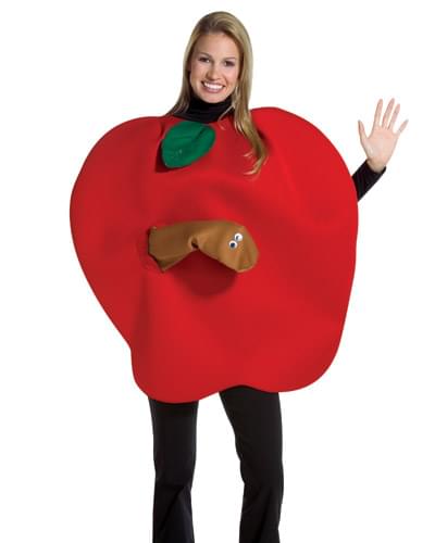 Apple With Worm Adult Costume Standard
