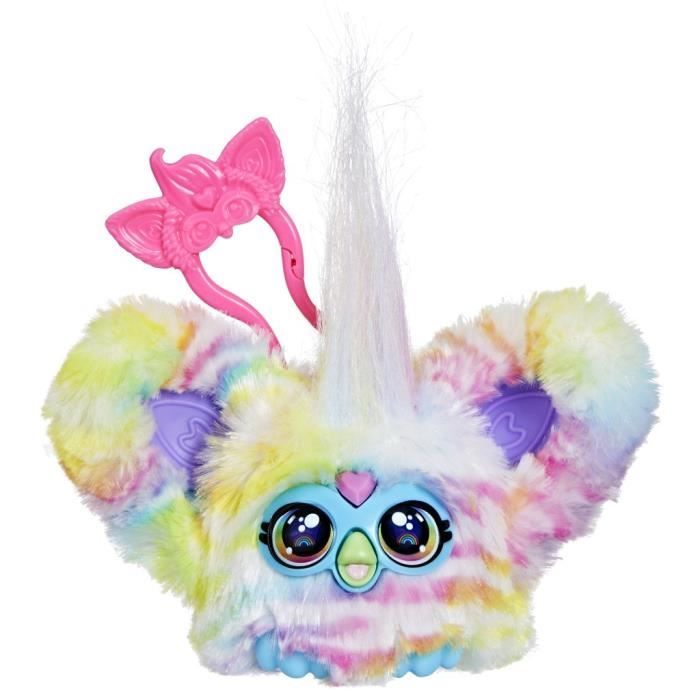 Furby Furblets Zee-Bah, Mini Electronic Plush for Girls and Boys, 45+ Sounds, Ages 6 and Up, Series 4, Hasbro