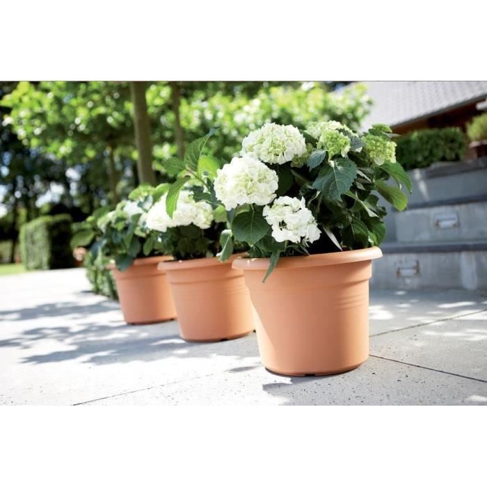 Round flower pot vibes - plastic - Ø30 - powder pink