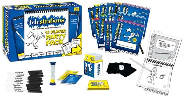 Telestrations 12 Player Game Party Pack