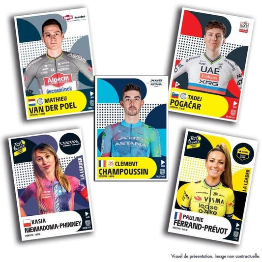 Blister - PANINI - TOUR DE FRANCE 2025 - 10 pockets + 1 free - 55 stickers