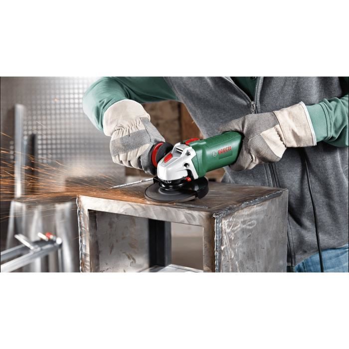 Bosch hand grinder - PWS 850-125 + AVH + Diamond disc - 06033A270C