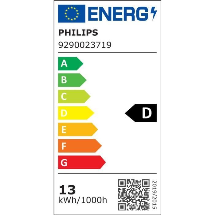 Philips LED Equivalent 120W E27 White Cold Non -Dimmable, Glass