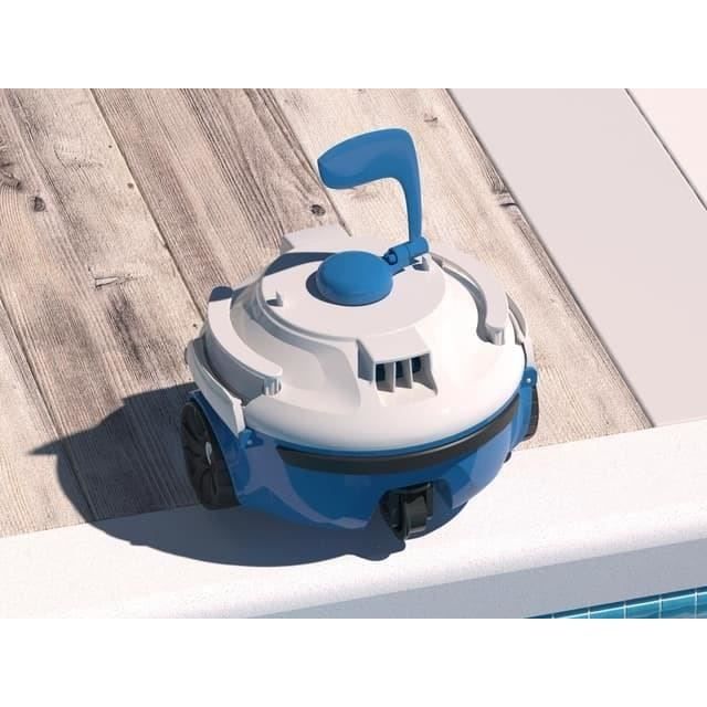 Guppy battery-powered pool robot - Bestway 26x26x18cm White