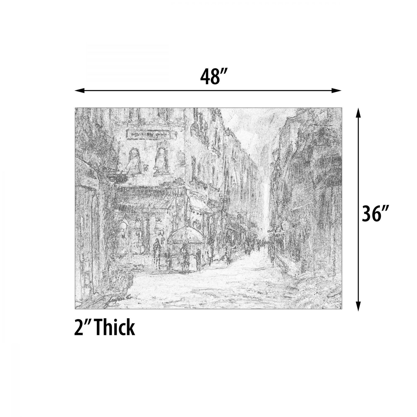 Street Scene Giclee 14