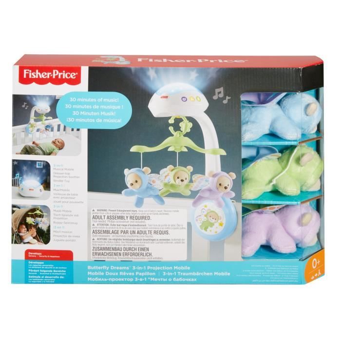 FISHER-PRICE - Soft Mobile Dreams Butterflies