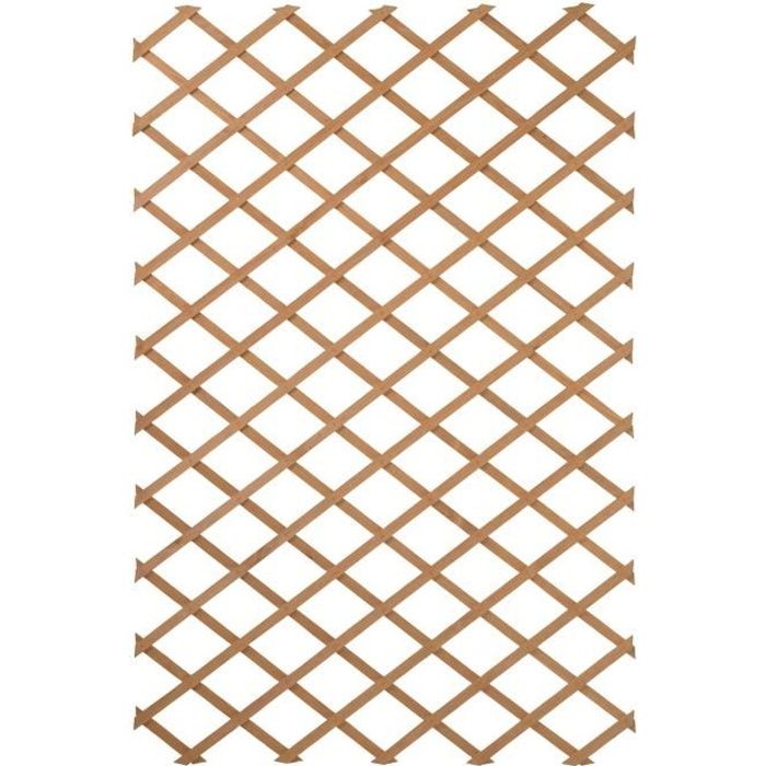 Nature Garden fence 50 x 150 cm Natural wood