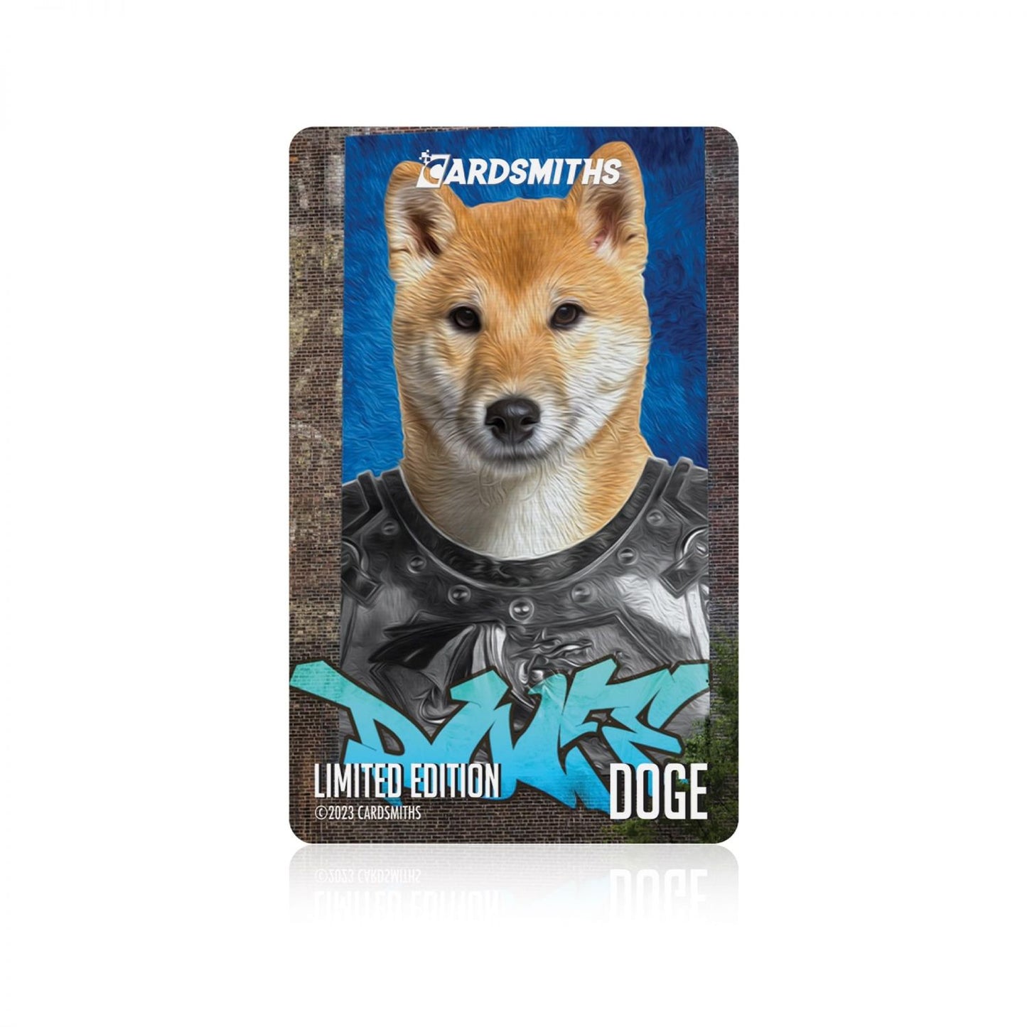Cardsmiths Dogecoin Ballet Limited Edition Wallet Card | Shiba