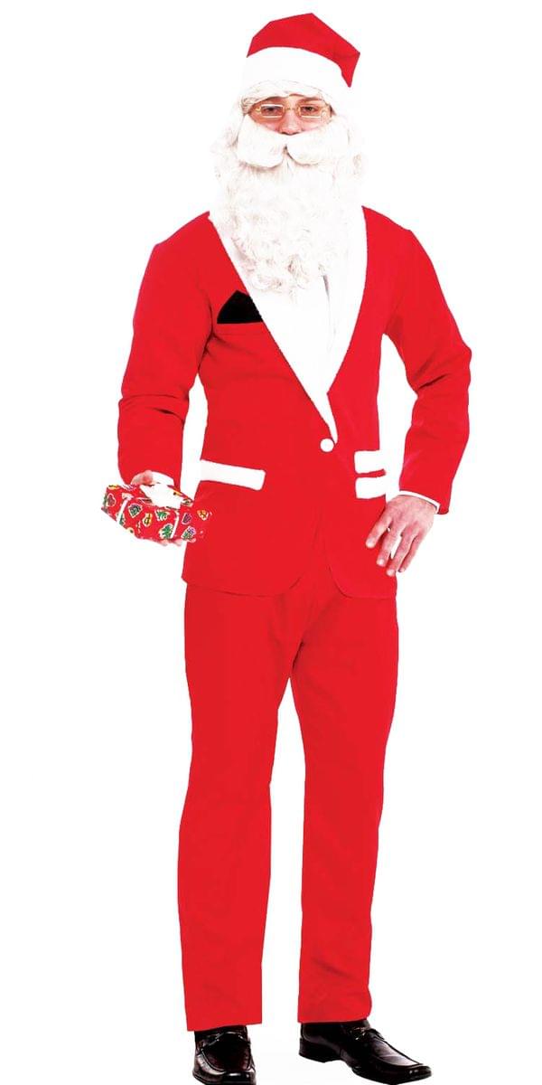 Simply Suited Santa Adult Costume: X-Large