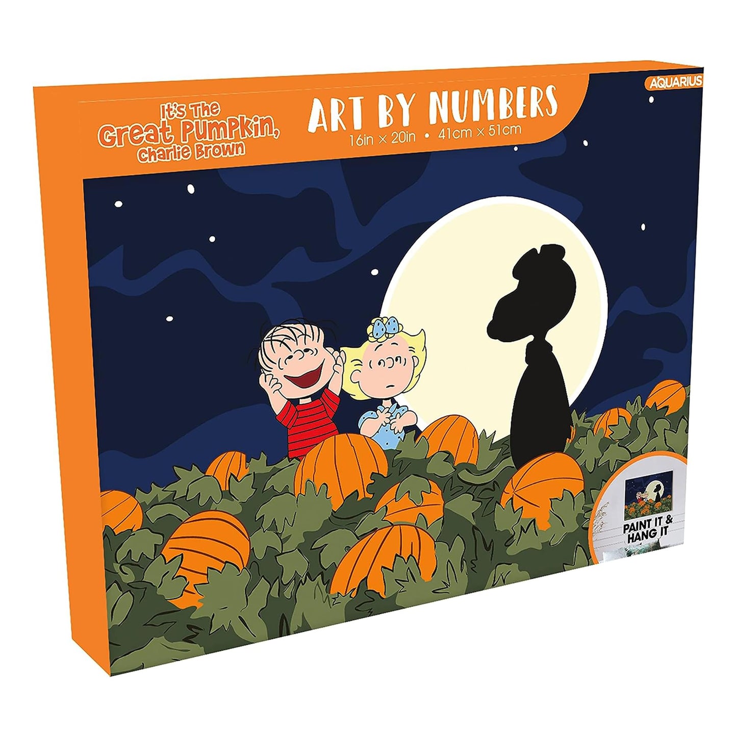 Peanuts Great Pumpkin Art By Numbers Craft Kit
