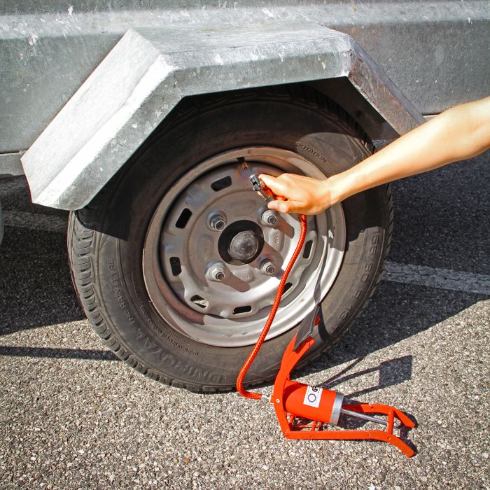 Foot pump - PRECISION STEEL - 3 bars Max