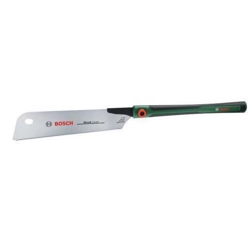 Bosch Kataba Japanese Saw 270 mm (precise straight cuts flexible SK5 steel blade fine teeth Softgrip handle)