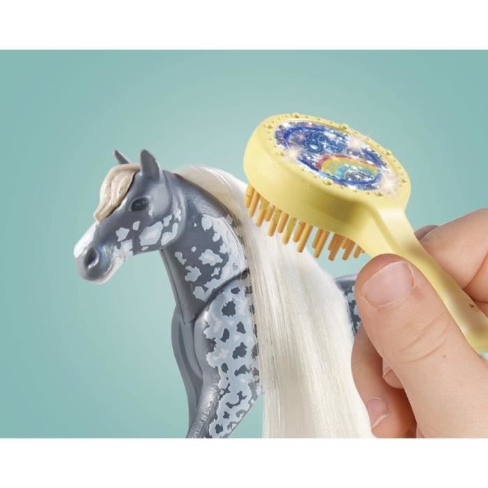 PLAYMOBIL 71353 Amelia & Whisper with horse box - Horses of waterfal - Ages 5 and up