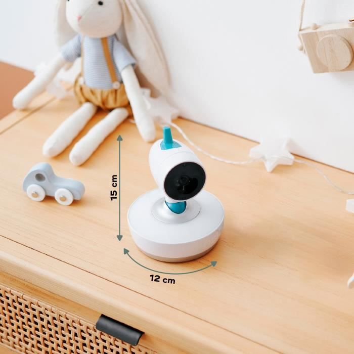 Babymoov 360 ° Adjustable Motorized Additional Camera for Yoo Moov Video Baby Monitor