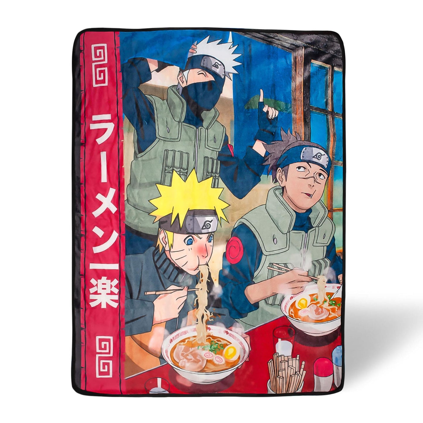 Naruto Ramen Shop Fleece Throw Blanket | 45 x 60 Inches