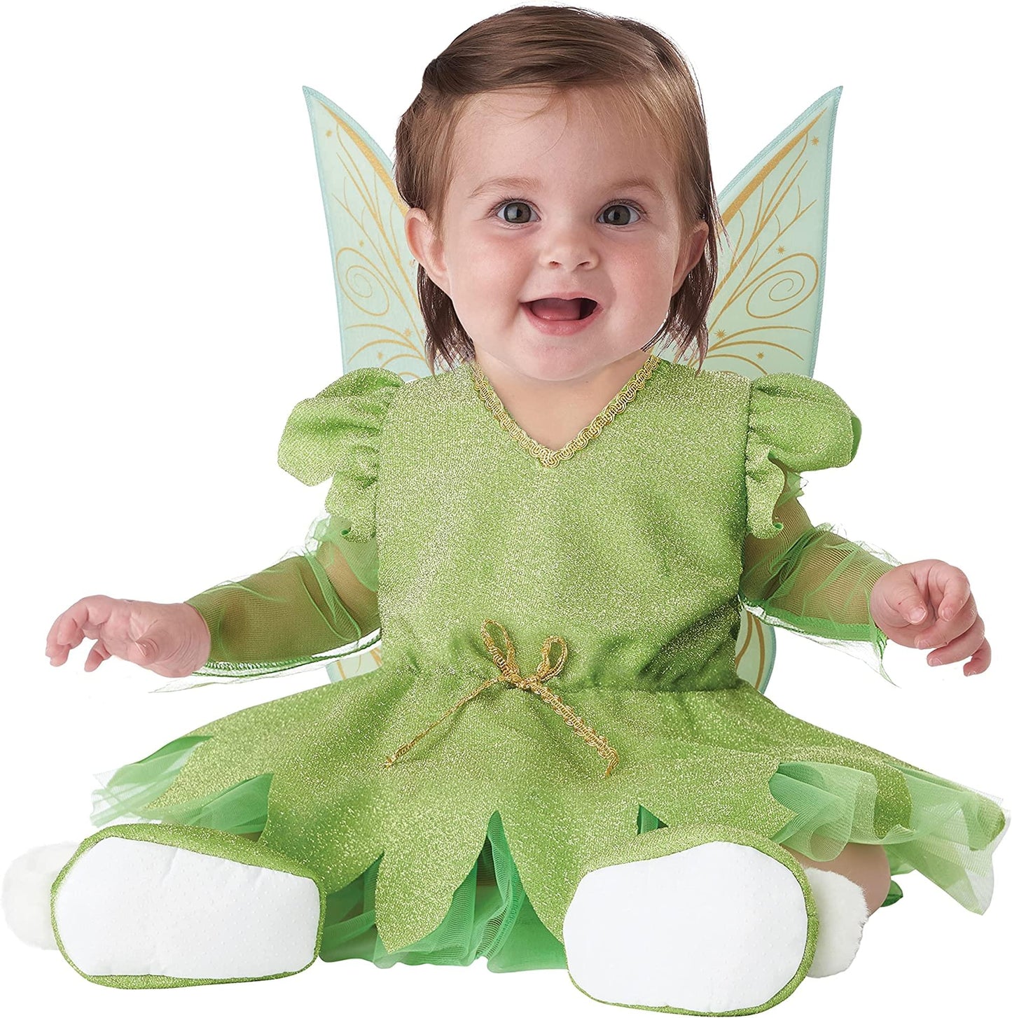 Green Teeny Tiny Tink Infant Costume | 12-18Mo
