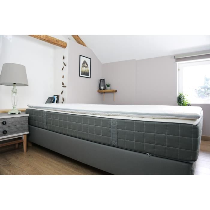 DODO mattress topper - 140x190 cm - 100% memory foam - ERGO