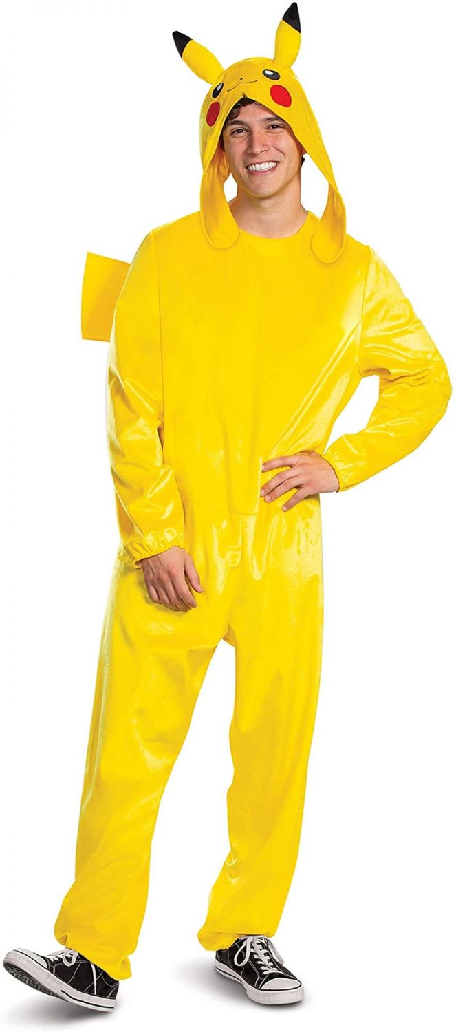 Pokemon Pikachu Deluxe Adult Costume | L/XL